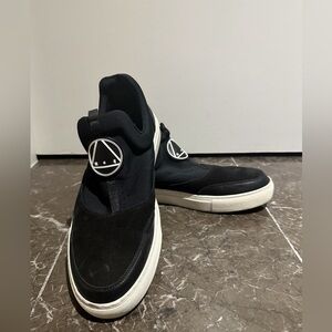 McQ by Alexander McQueen Black and White Sneakers